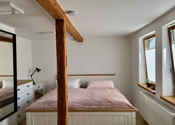 Altstadtwohnung Mit Flair, 2 Zimmer, Kueche, Bad, Kamin, 50 Qm Daire Arnstadt